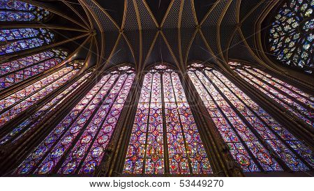 Sainte Chapelle, ile de la cite, Paris, France