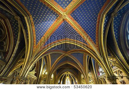Sainte Chapelle, ile de la cite, Paris, France