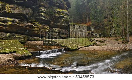 Old Mill With Kamenice River