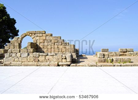 Ancient greek theater of Tindarys