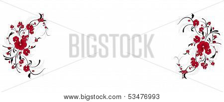 Abstract Floral Background
