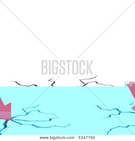 Cracks in the floor