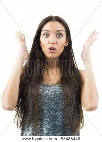 surprised woman