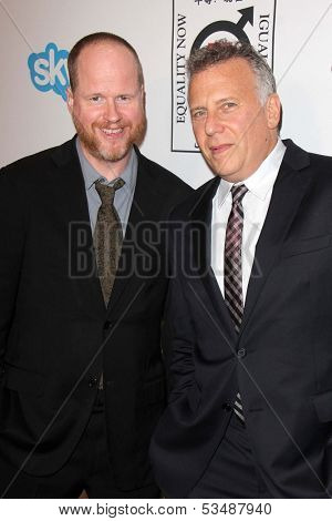 LOS ANGELES - NOV 4:  Joss Whedon, Paul Reiser at the Equality Now Presents Make Equality Reality at Montage Hotel on November 4, 2013 in Beverly Hills, CA