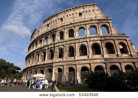 Colosseum in Rome, Italy.