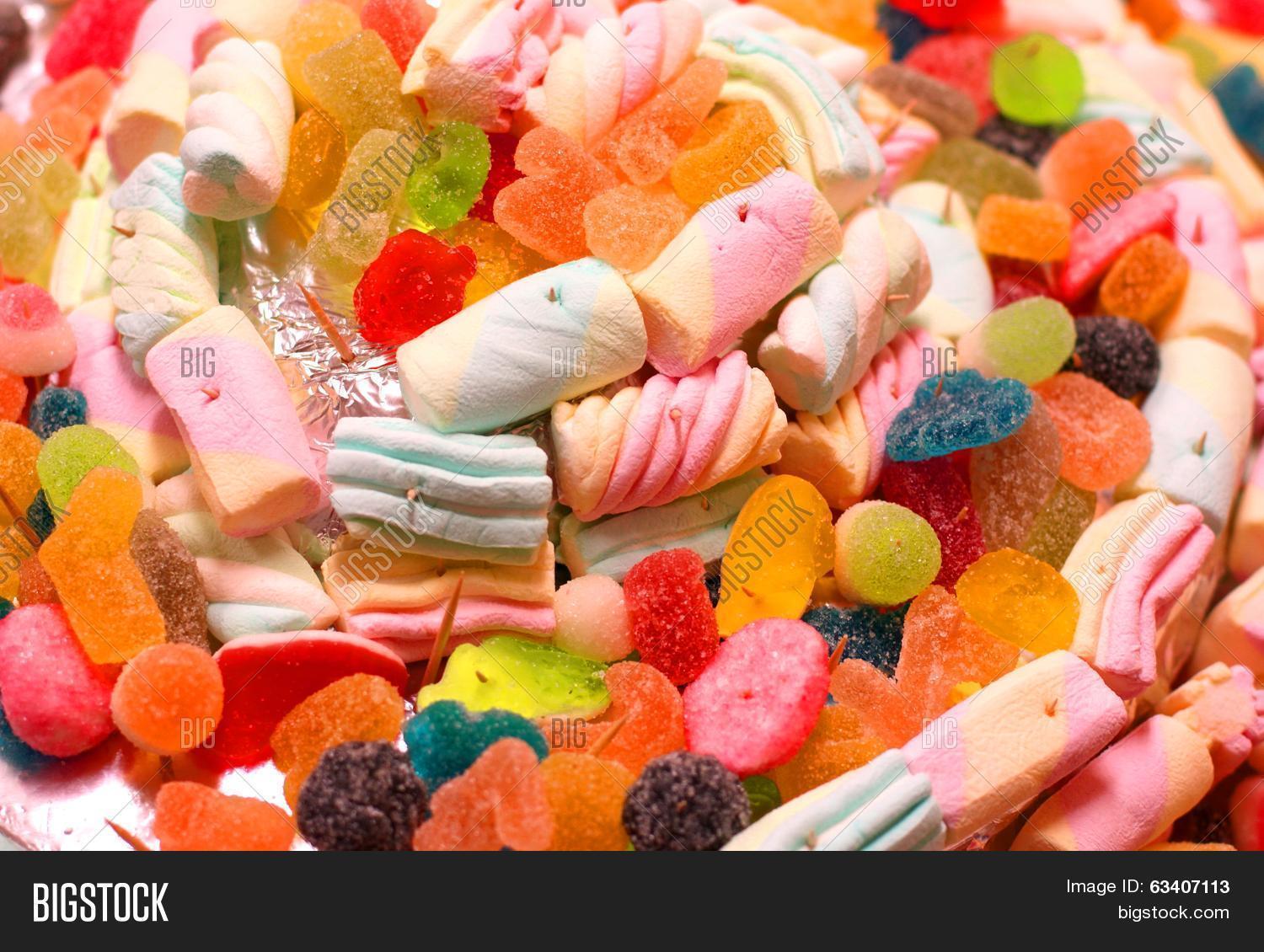 Candy Gummy Cake Candy Image & Photo (Free Trial) Bigstock