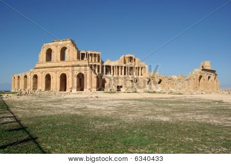 Romersk teater i Sabratha, Libyen