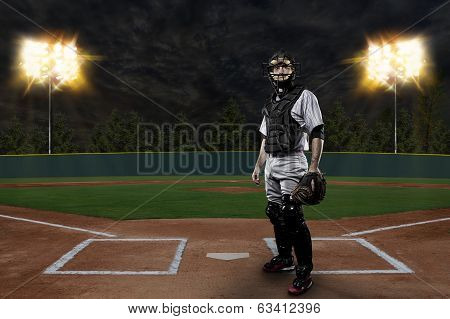 Catcher Baseball Player