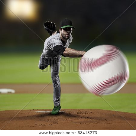Pitcher Baseball Player