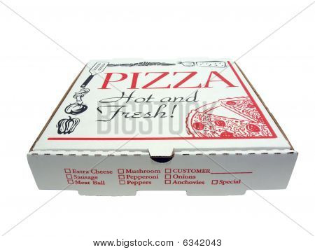 Pizza Box izolovaný