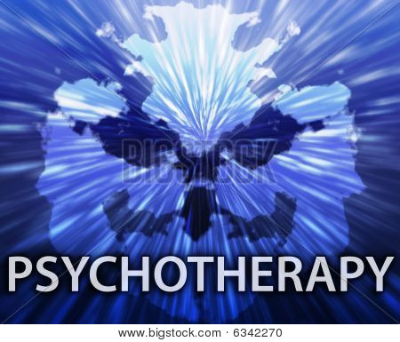 Psychoterapia Kleks tło