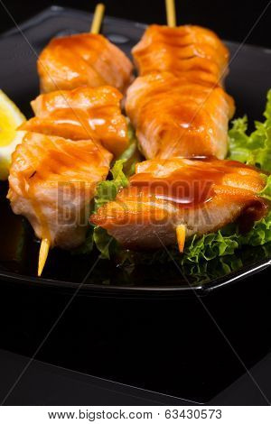Seafood Shashlik