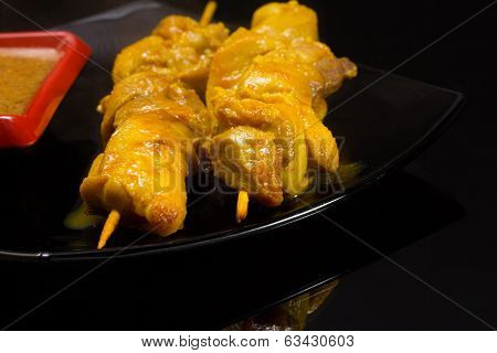 Seafood Shashlik