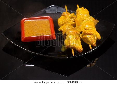 Seafood Shashlik