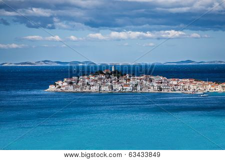 Primosten, Famous Touristic Destination In Croatia
