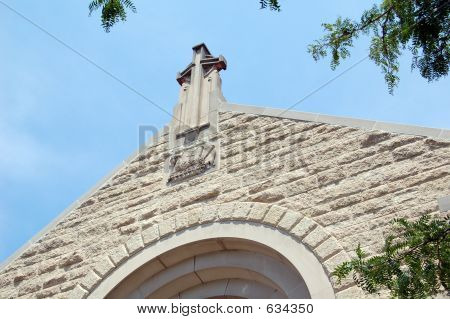 Stein Kirche Kreuz