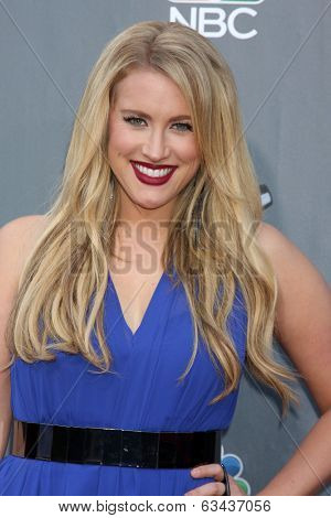 LOS ANGELES - APR 15:  Dani Moz at the NBC's 