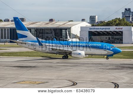 Jorge Newbery Airport, Argentina