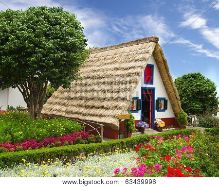 Typical Souvernir Flower Shop House, Madeira