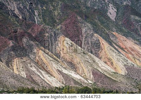 The Painter's Palette In Jujuy, Argentina.