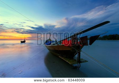 The fishing boat