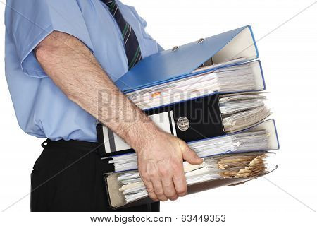 some heavy folders