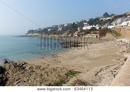 St Mawes coast Cornwall England UK