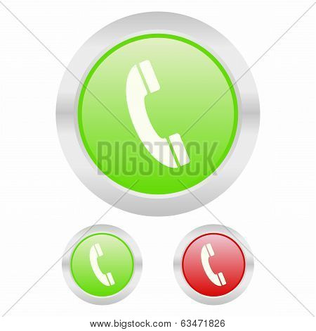 Telephone icons