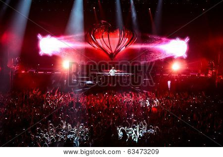 Members of ARMIN ONLY: Intense show with Armin van Buuren in Minsk-Arena on February 21, 2014