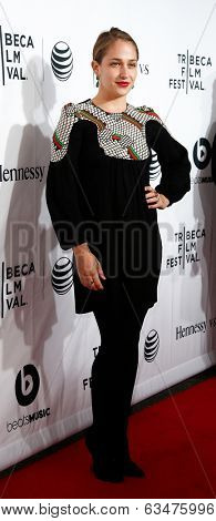 NEW YORK-APR 16: Actress Jemima Kirke attends the world premiere of 