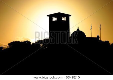 Sunset On Robben Island