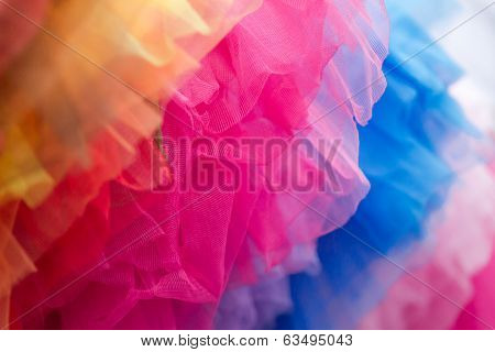 Multi-colored Tutus at the Craft Fair
