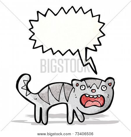screeching cat cartoon
