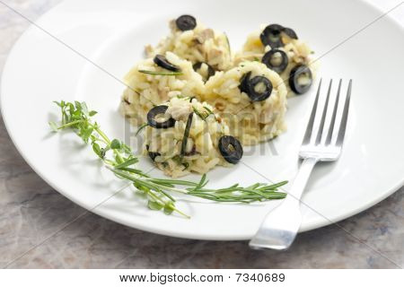 Chicken risotto