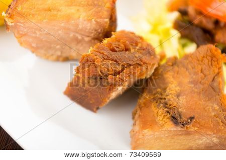 fritada fried pork traditional ecuadorian food