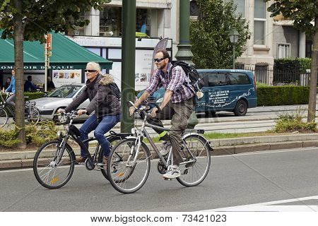 Car Free Streets On Tervueren Ave As Part Of Brussels City's - 2014