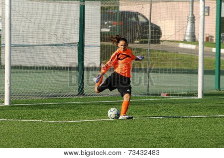 Grichenko Tatiana (16), Goaltender Of Kubanochka Team