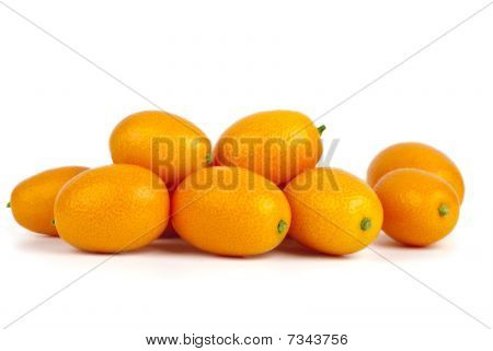 einige Kumquat Früchte