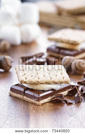 Smores And Ingredients