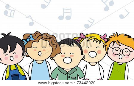 kids singing