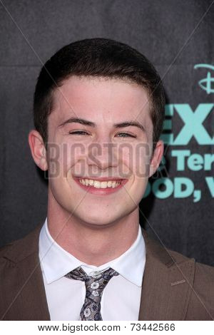 LOS ANGELES - OCT 6:  Dylan Minnette at the 