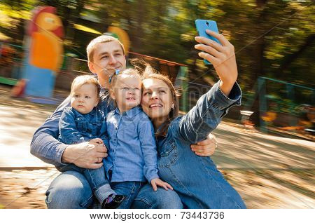 selfie Portrait Family