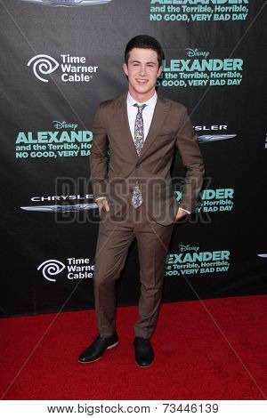 LOS ANGELES - OCT 6:  Dylan Minnette at the 