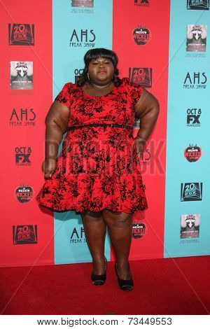 LOS ANGELES - OCT 5:  Gabourey Sidibe at the 