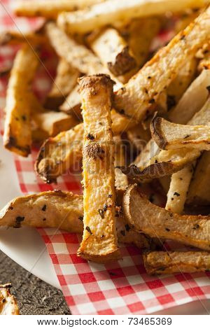 Healthy Organic Jicama Fries