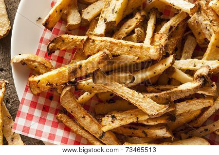 Healthy Organic Jicama Fries