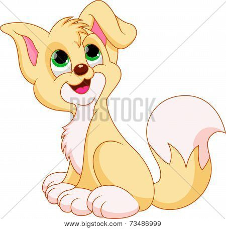 cute puppy cartoon