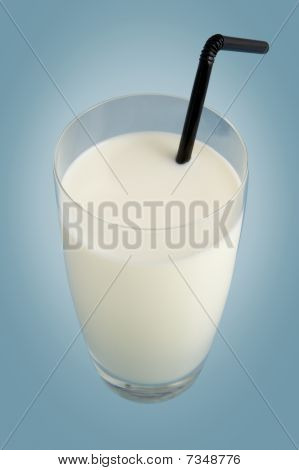 Glas mjölk