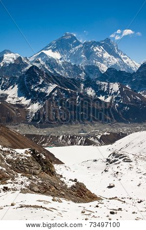 The Highest Mountain In The World - Everest. View From Renjo Pass