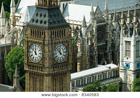 Velké věže Ben v Londýně, Velká Británie